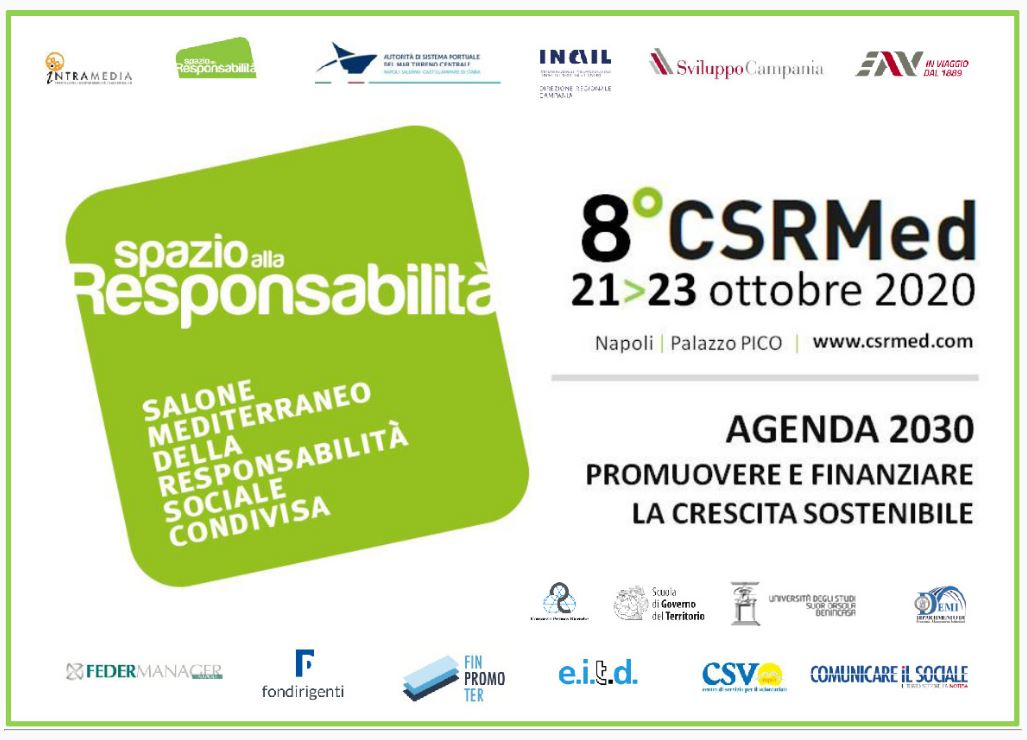 8° CSRMed, Salone Mediterraneo della Responsabilità Sociale Condivisa